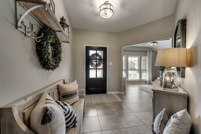 1713 Cattleman St, Van Alstyne, TX 75495 - tiled foyer with baseboards