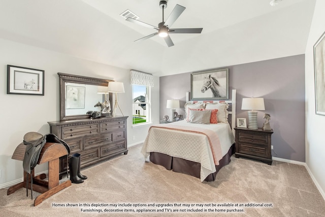 2503 Jennifer Ln, Mansfield, TX 76063 - bedroom with carpet, baseboards, and ceiling fan