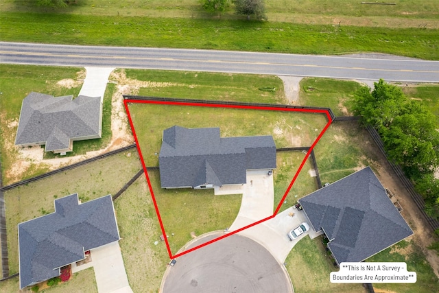 107 Oliver Wendell Ct, Mount Vernon, TX 75457 - view of property location with property parcel outlined