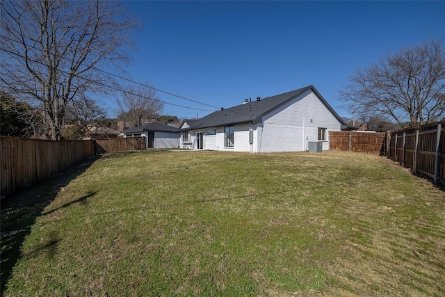 5607 Emrose Cir, Dallas, TX 75227 - rear view of property featuring cooling unit