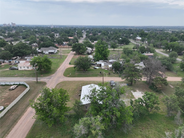 927 London St, Vernon, TX 76384 - aerial view of a tree filled landscape