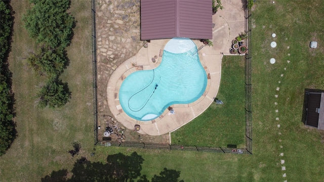 665 Amanda Lee, Combine, TX 75159 - aerial view of a pool