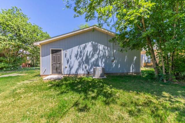 1718 Chestnut St, Abilene, TX 79602 - view of outbuilding with central air condition unit