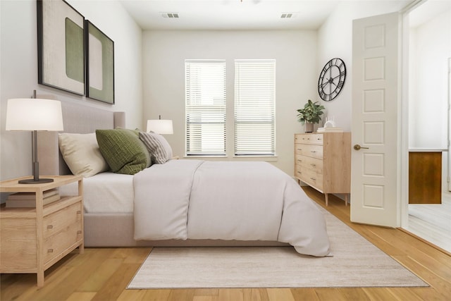 7844 Secluded Ave, Plano, TX 75024 - bedroom with light wood-style floors