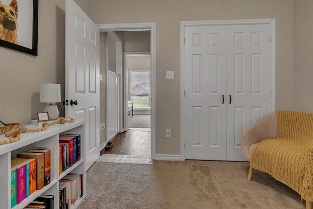 111 Ladonna Ct, Decatur, TX 76234 - living area with carpet and baseboards