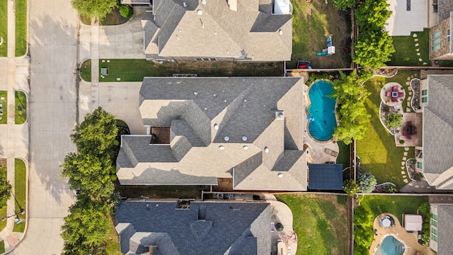 3308 Linkwood, The Colony, TX 75056 - drone / aerial view of a pool