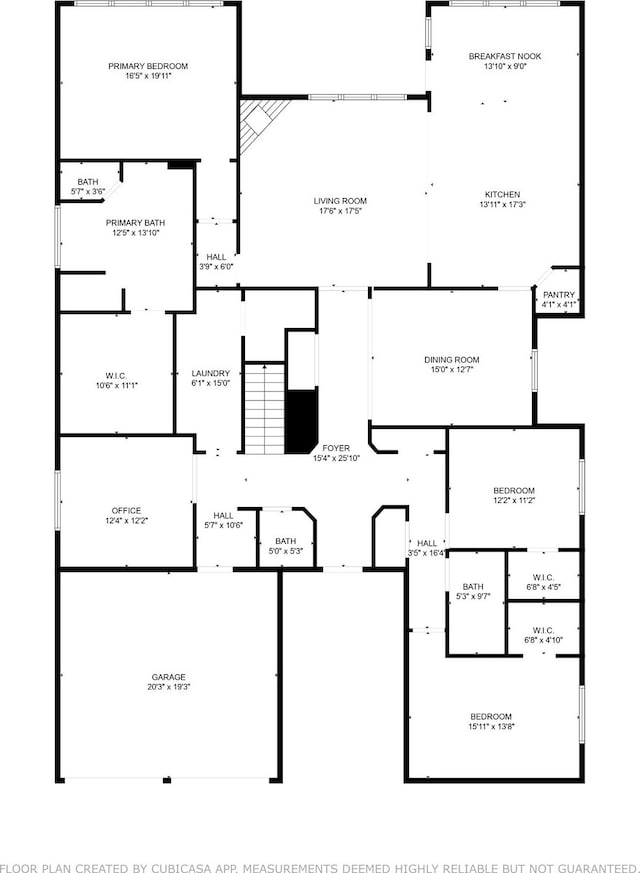 3308 Linkwood, The Colony, TX 75056 - room layout