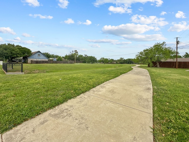 3837 Finley Rd, Irving, TX 75062 - view of yard