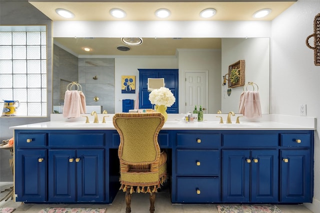 226 Northline Rd, Teague, TX 75860 - full bath with vanity and tiled shower