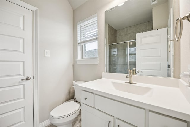 4871 Lockwood Dr, Prosper, TX 75078 - bathroom featuring vanity and a stall shower