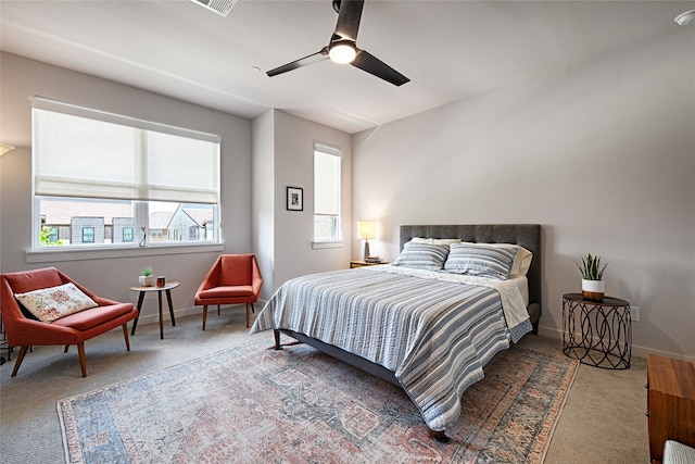 841 Emerling Dr, Mckinney, TX 75069 - carpeted bedroom featuring baseboards and a ceiling fan