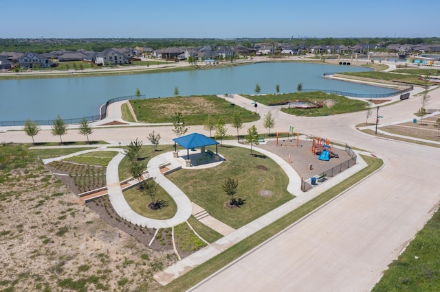 1808 Summer Aura, Mesquite, TX 75181 - aerial perspective of suburban area featuring a nearby body of water