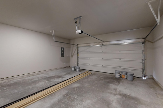 1804 Summer Aura, Mesquite, TX 75181 - garage featuring electric panel and a garage door opener