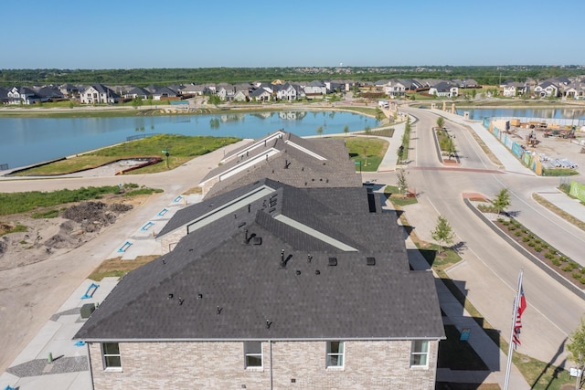 1804 Summer Aura, Mesquite, TX 75181 - aerial view of residential area featuring a large body of water