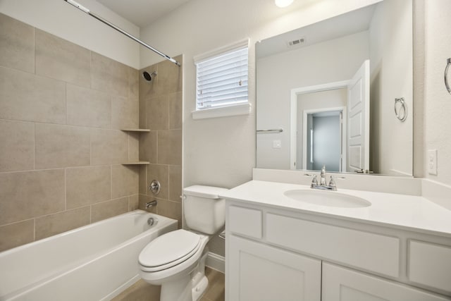 975 Stampede Dr, Frisco, TX 75036 - full bath with toilet,  shower combination, and vanity