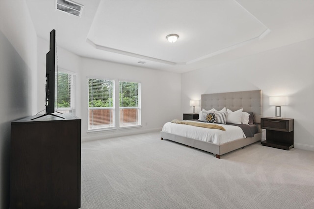 2821 White Plains Dr, Midlothian, TX 76065 - bedroom featuring carpet, a raised ceiling, and baseboards