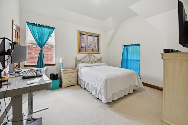 11873 Lampwick Ln, Frisco, TX 75035 - bedroom featuring light colored carpet, baseboards, and a desk