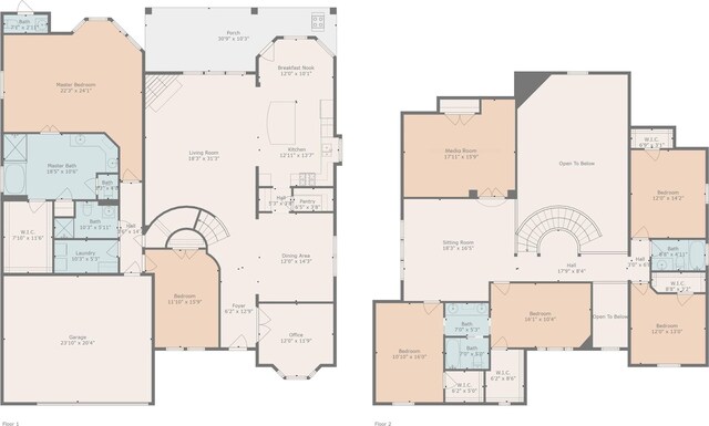 316 Cunningham Cir, Celina, TX 75009 - room layout