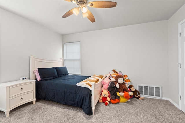13340 Willow Springs Rd, Haslet, TX 76052 - carpeted bedroom featuring a ceiling fan and baseboards