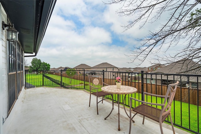 13340 Willow Springs Rd, Haslet, TX 76052 - view of patio / terrace featuring a residential view