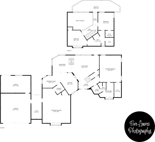 13340 Willow Springs Rd, Haslet, TX 76052 - floor plan / room layout