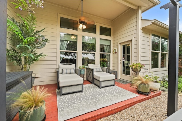 11521 Misty Mesa Dr, Fort Worth, TX 76052 - view of patio featuring an outdoor hangout area