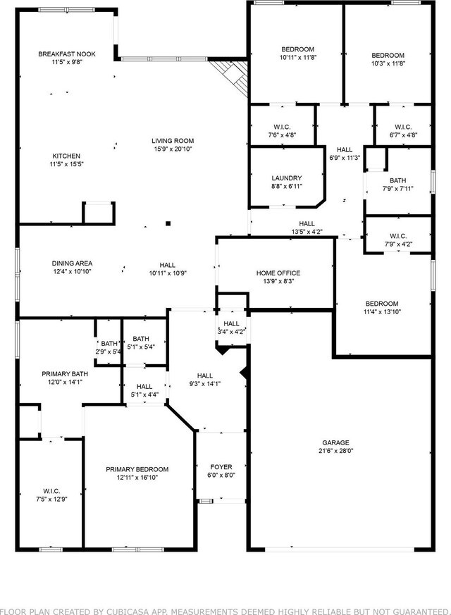 11521 Misty Mesa Dr, Fort Worth, TX 76052 - floor plan / room layout