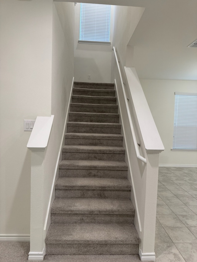 3681 Keechi Creek Dr, Celina, TX 75078 - staircase with baseboards