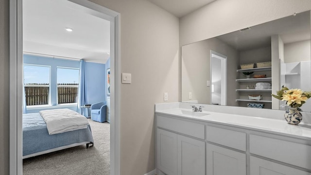 4212 Subtle Creek Ln, Fort Worth, TX 76036 - bathroom featuring vanity and baseboards