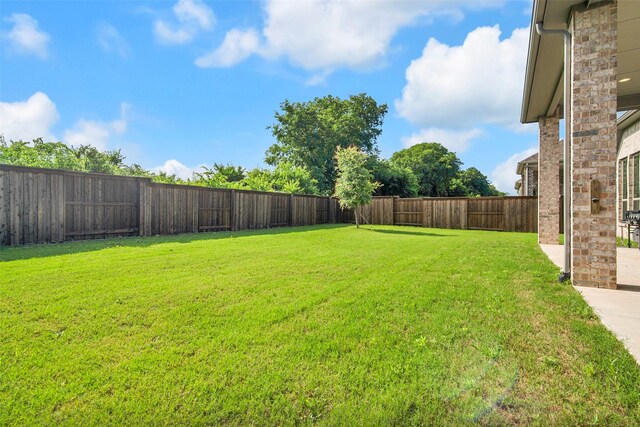 1728 Cannon St, Van Alstyne, TX 75495 - back of house featuring brick siding, a patio, and a shingled roof