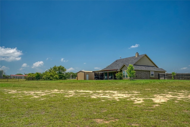 144 Brady Coleman Ln, Springtown, TX 76082 - view of yard