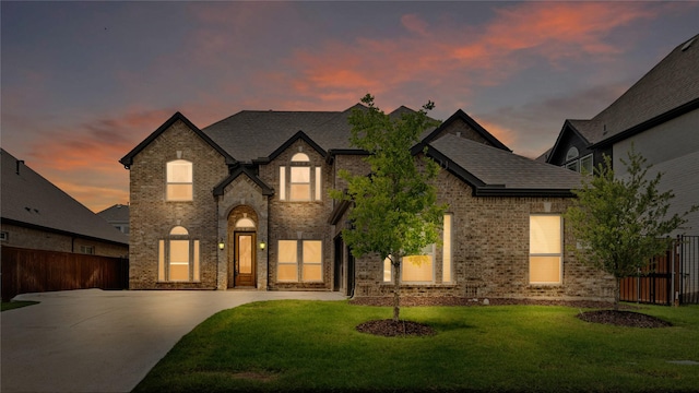 566 Long Meadow Dr, Haslet, TX 76052 - french provincial home with brick siding