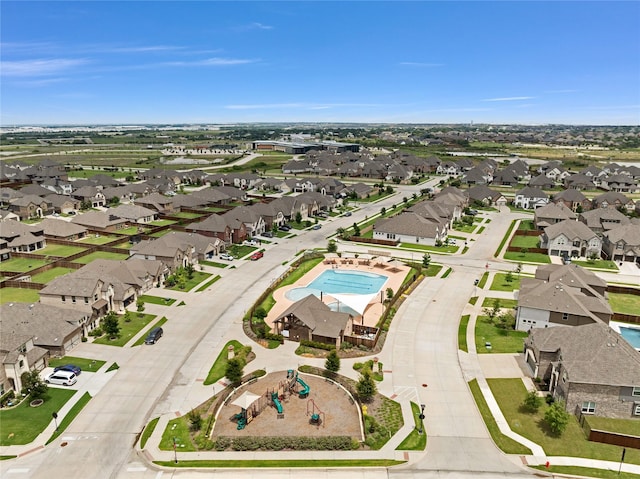 566 Long Meadow Dr, Haslet, TX 76052 - aerial view of property and surrounding area with nearby suburban area