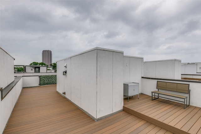 3816 Roseland Ave Unit C200, Dallas, TX 75204 - view of wooden deck