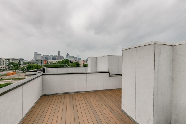3816 Roseland Ave Unit C200, Dallas, TX 75204 - wooden deck featuring a city view
