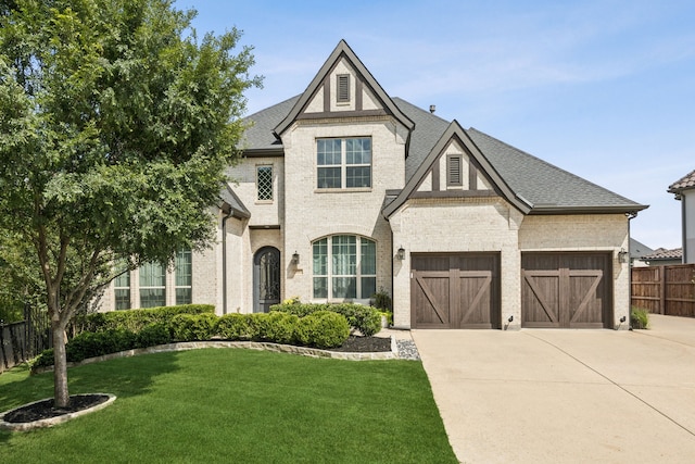 925 Glen Lake Dr, Southlake, TX 76092 - view of front facade featuring driveway, brick siding, roof with shingles, and an attached garage
