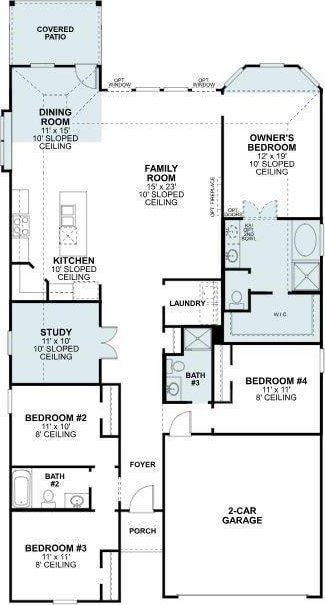 2624 Rambling Rd, Celina, TX 75009 - view of room layout