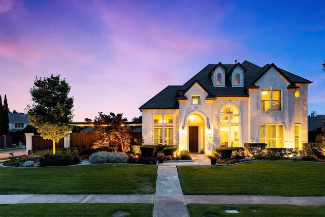 4548 Pecan Valley Dr, Plano, TX 75093 - view of french country home
