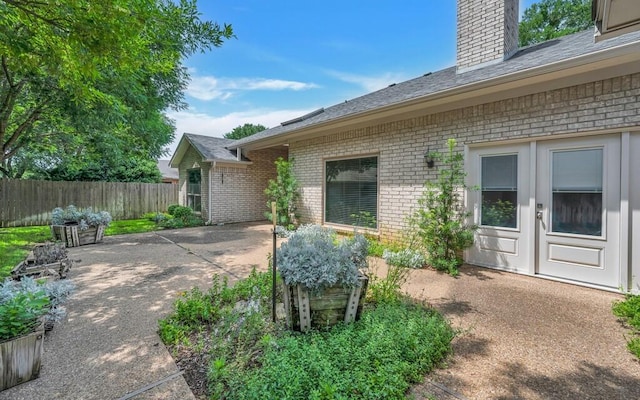 3009 Chimney Hill Dr, Waco, TX 76708 - view of patio / terrace with french doors