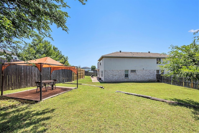 1400 Sunflower Ct, Burleson, TX 76028 - view of yard with a patio area