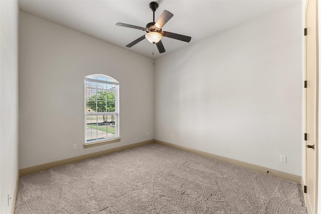 647 Gillon Way, Rockwall, TX 75087 - carpeted empty room featuring baseboards and ceiling fan