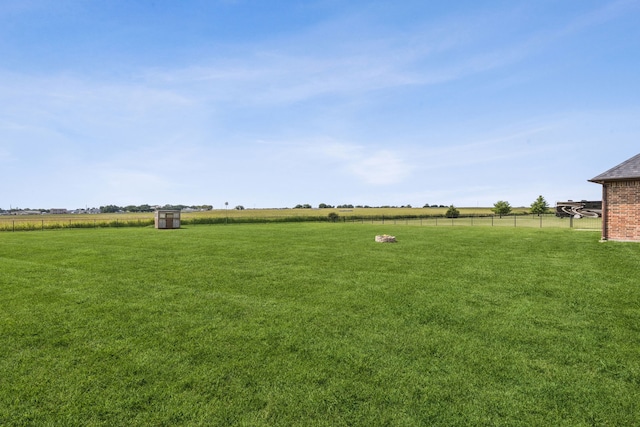 3076 W Alamosa Dr, Terrell, TX 75160 - view of yard with a view of countryside
