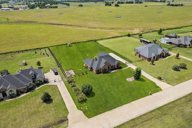 3076 W Alamosa Dr, Terrell, TX 75160 - aerial view of sparsely populated area with agricultural land