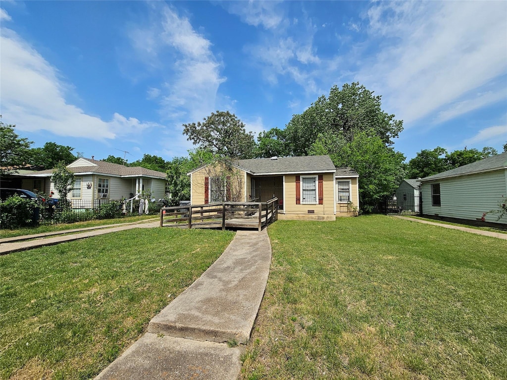 2541 Fordham Rd, Dallas, TX 75216 - view of bungalow-style house