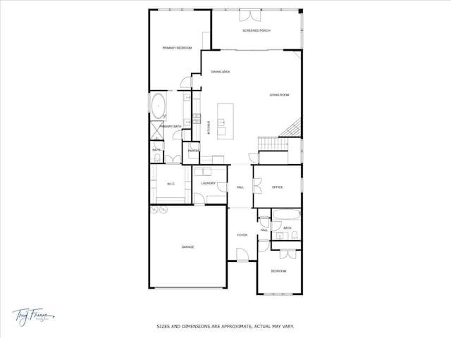 3770 W 5th St, Fort Worth, TX 76107 - room layout