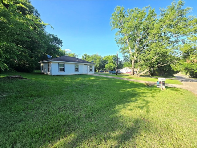 201 Paschal, Troup, TX 75789 - view of grassy yard