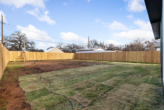 1228 Gould Ave, Fort Worth, TX 76164 - view of fenced backyard