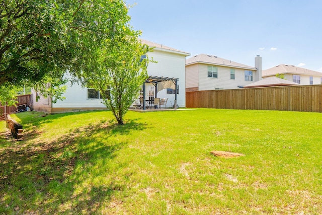 2300 Ash Grove Trl, Fort Worth, TX 76112 - view of yard with a pergola and a patio