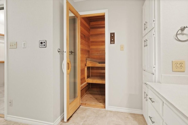 3519 Lake Powell Dr, Arlington, TX 76016 - sauna / steam room featuring baseboards and tile patterned floors