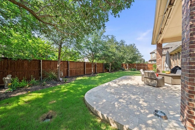2223 Alisa Ln, Trophy Club, TX 76262 - view of yard featuring a patio